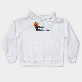 happy hallocream Kids Hoodie